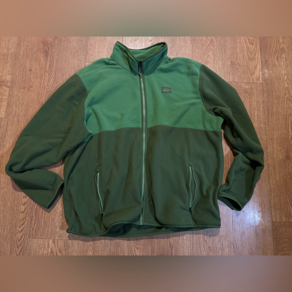 REI Green Fleece Jacket